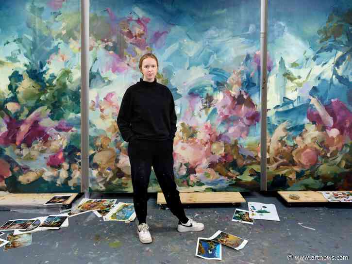 Flora Yukhnovich, Whose Modern Spin on Rococo Made a Market Splash, Joins Hauser & Wirth