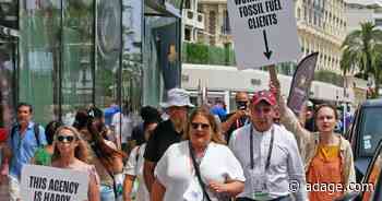 Edelman targeted by climate activists at Cannes