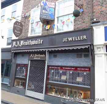 RA Braithwaite Jeweller, in Goodramgate, York, closes