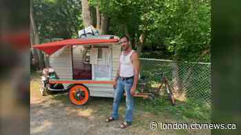 London, Ont. man seeks new owner for custom made ‘camper bike’