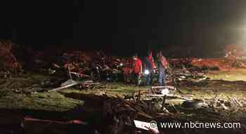 Four dead, 10 injured after 'unprecedented' tornado struck Texas town, destroying homes and businesses