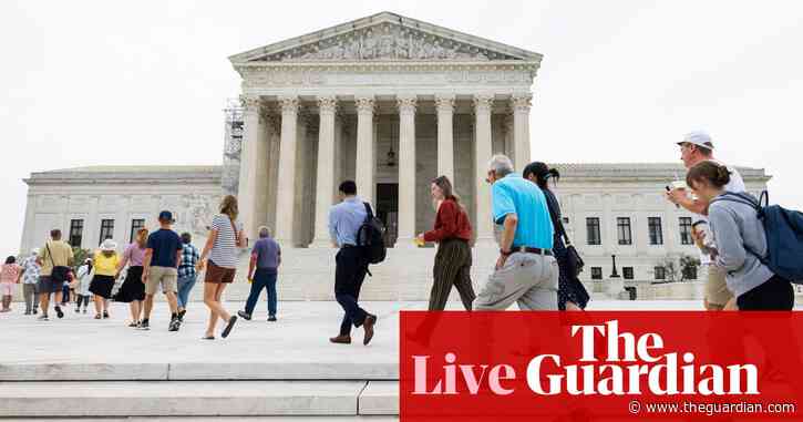 Supreme court: affirmative action, LGBTQ+ rights and student loan rulings still outstanding – live