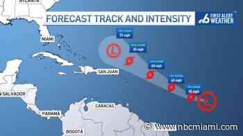 New tropical depression forms as Tropical Storm Bret moves toward Caribbean islands