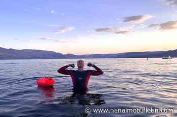 Kelowna man attempting world record swim across Okanagan Lake