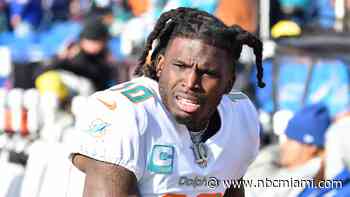 Victim willing to press charges against Dolphins WR Tyreek Hill in alleged assault, battery: Police