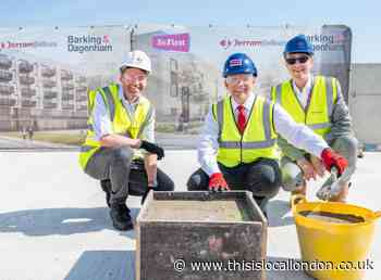Milestone reached in Roxwell Road, Barking housing scheme