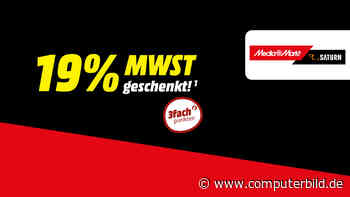 Schluss mit teuer: Bei Media Markt gibt's die Mehrwertsteuer geschenkt!