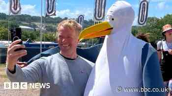 Glastonbury 2023: Strabane man brings cool factor to festival