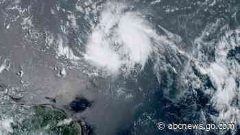 Tropical Storm Bret barrels toward eastern Caribbean at near-hurricane strength
