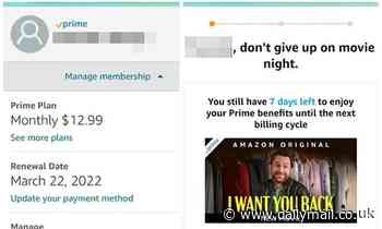 'Iliad Flow' Amazon's sneaky scheme to make it harder to quit Prime halted cancellations by 14%