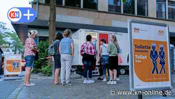 Kieler Woche 2023: Öffentliche Toiletten werden Ziel von Vandalismus