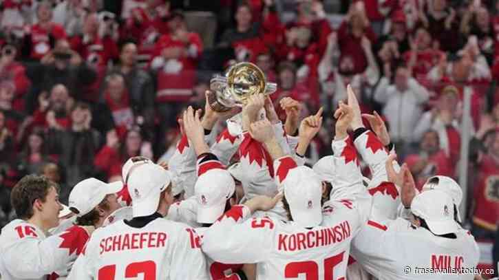 Ottawa to host 2025 world junior hockey championship for first time in 16 years