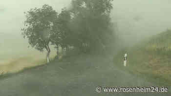 Erste Berichte über Tornado in Hessen - Hagel in München und entlang A8 befürchtet