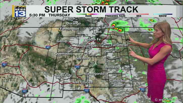 Stormy and windy end to the work week