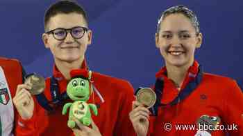 European Games 2023: Ranjuo Tomblin makes history with artistic swimming bronze