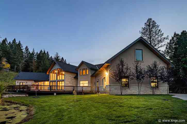 PHOTOS: $3.5 million Cloudcroft home looks out on a private pond in the Sacramento Mountains