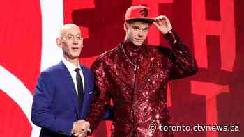 Toronto Raptors select Gradey Dick with the 13th overall pick of the NBA draft