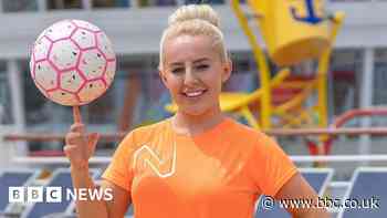 Liv Cooke: Freestyle footballer's seventh world record 'incredible'
