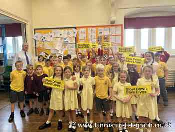 Andy Pratt visited Brabins Endowed Primary School, Chipping