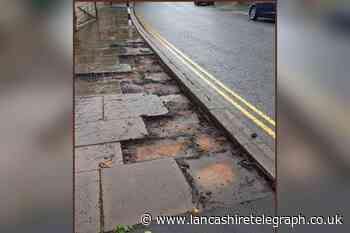 Woman fuming after thieves stole stone slabs in Darwen