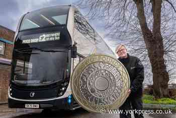 Bus firm Coastliner to continue £2 'price drop' fares in York