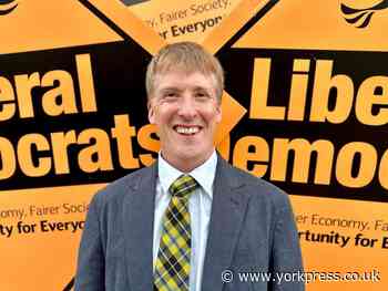 Matt Walker is Lib-Dem candidate for Selby and Ainsty by-election