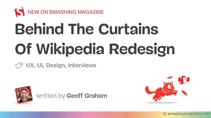 Behind The Curtains Of Wikipedia Redesign