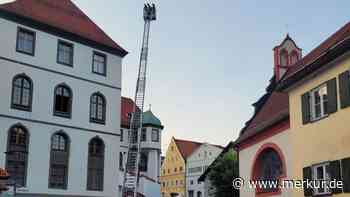 Feuerwehrübung: Großeinsatz im Füssener Rathaus