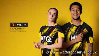 Watford release images of their 2023/24 home shirt