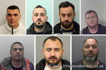 Seven men who trafficked Albanians to north London jailed