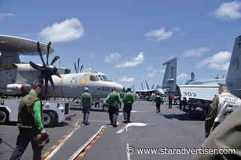 Deployment of USS Nimitz ends on Oahu