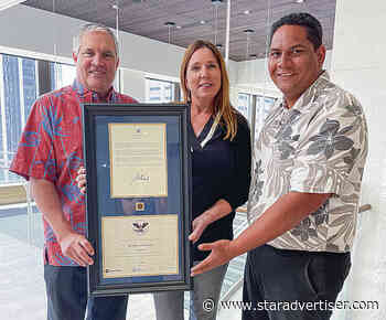 Bankoh gets bronze U.S. president’s award