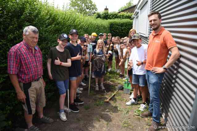 Leerlingen basisschool Heikant graven onderbroek opnieuw op: “De grond is niet zo gezond en kan wat compost gebruiken”