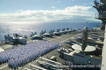 USS Nimitz visits Oahu as 6-month Pacific deployment ends