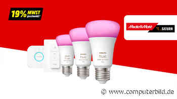 Mit Bridge, Dimmer und Farblampen: Philips-Hue-Set zum Bestpreis