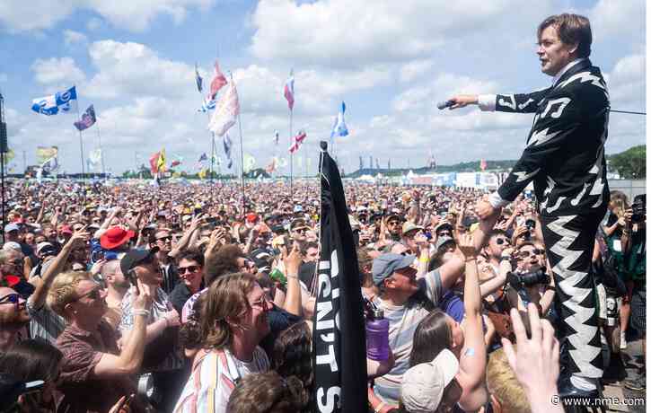 The Hives pull first massive crowd of Glastonbury 2023 with banter and bravado