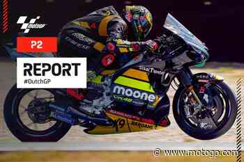 Bezzecchi vola nel venerdì di Assen, caduta per Marquez