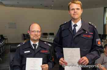 FW-KLE: Bürgermeister Gebing ernennt stellvertretende Leiter der Feuerwehr