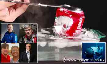 Titan sub: Coke can shows how 'implosion' may have happened