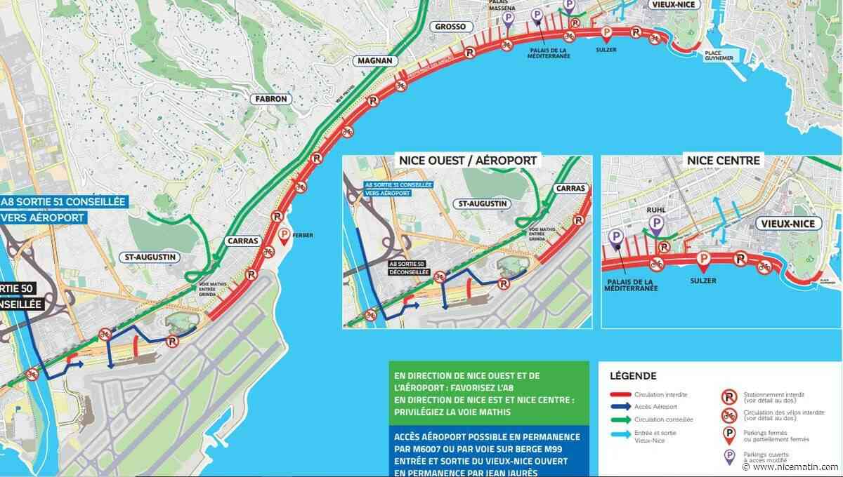 Championnat d'Ironman à Nice: la circulation et le stationnement très compliqués... On vous dit tout sur les restrictions dans les Alpes-Maritimes dès samedi soir
