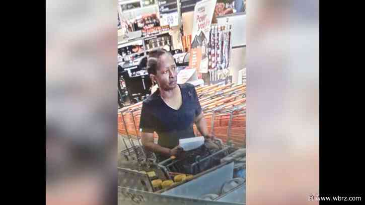 Hammond Police Department looking for identity of shoplifter