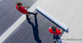 Mit der EPDM-Dachbahn RubberGard von Elevate große Dachflächen sicher und schnell abdichten