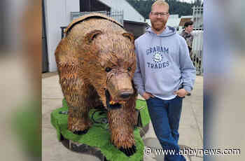 G.W. Graham students proudly unveil Grizzly bear barbecue