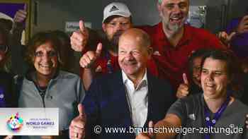 Bundeskanzler Scholz lobt Special Olympics: "Tolles Event"