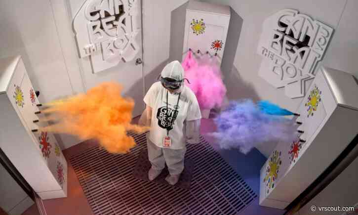 Samsung’s New AR Game Shoots Powder If You Lose