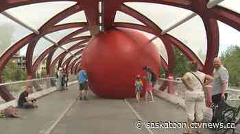 RedBall travelling art project comes to Saskatoon