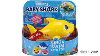 7.5 million Baby Shark bath toys are recalled after they cut or stabbed children