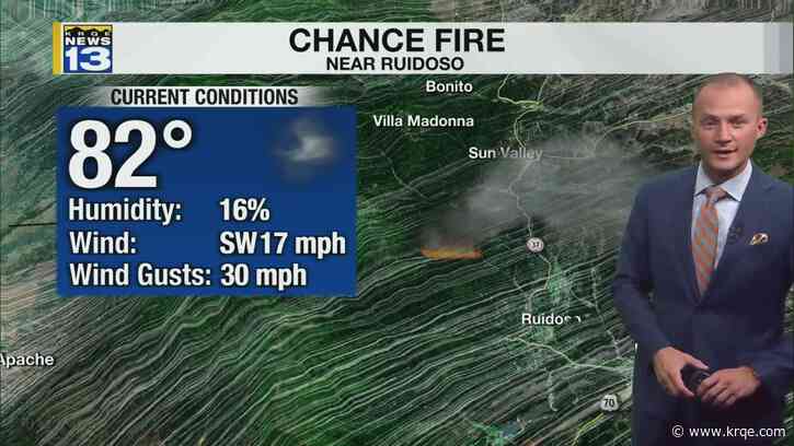 Strong winds continue high fire danger through the evening