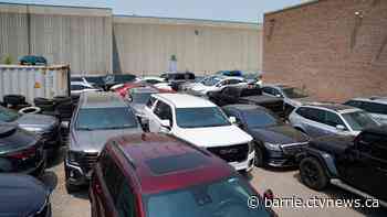 More than 160 stolen vehicles valued at $10M recovered