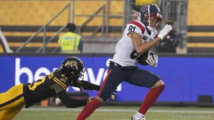 Hamilton face boos as Alouettes win Tiger-Cats home opener 38-12